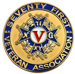 71st Vets Coin, back